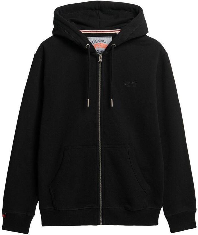 Superdry Sweater Sweatshirt à capuche zippé Logo Essential - Foto 2