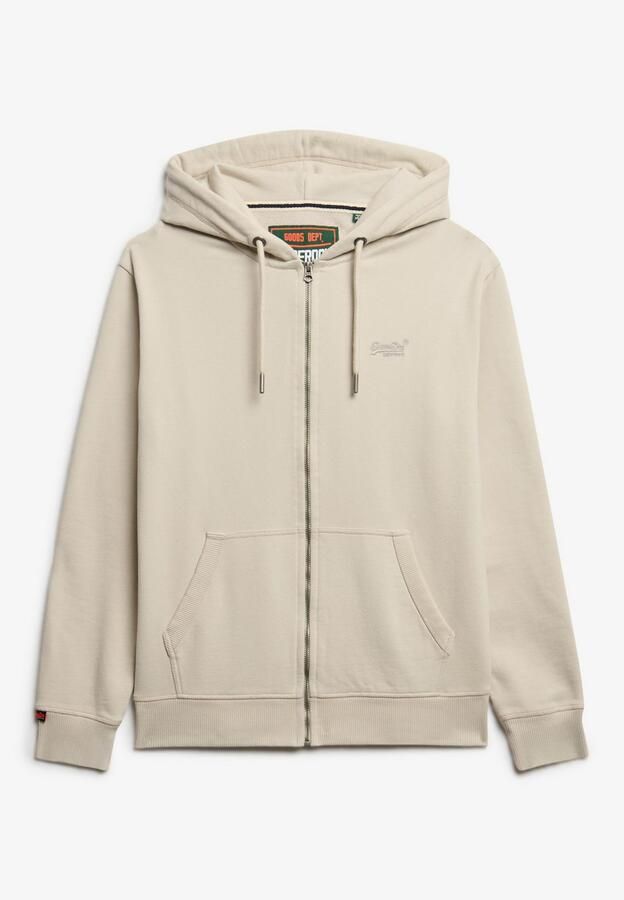 Superdry Sweater Sweatshirt à capuche zippé Logo Essential - Foto 5