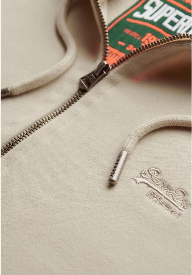 Superdry Sweater Sweatshirt à capuche zippé Logo Essential - Foto 2