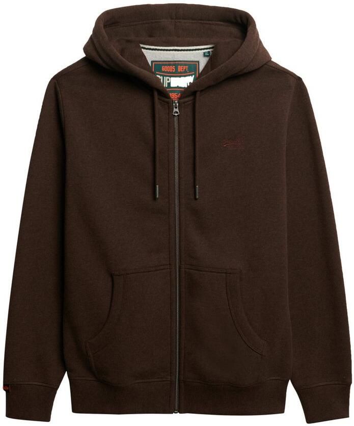 Superdry Capuchonsweatvest ESSENTIAL LOGO ZIP HOODIE HB