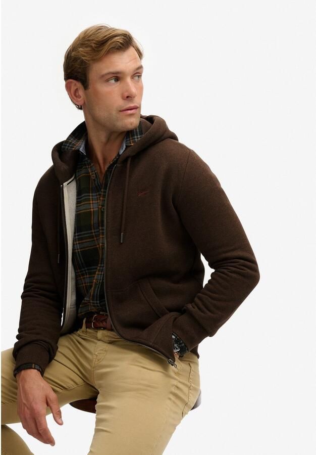 Superdry Capuchonsweatvest ESSENTIAL LOGO ZIP HOODIE HB - Foto 3