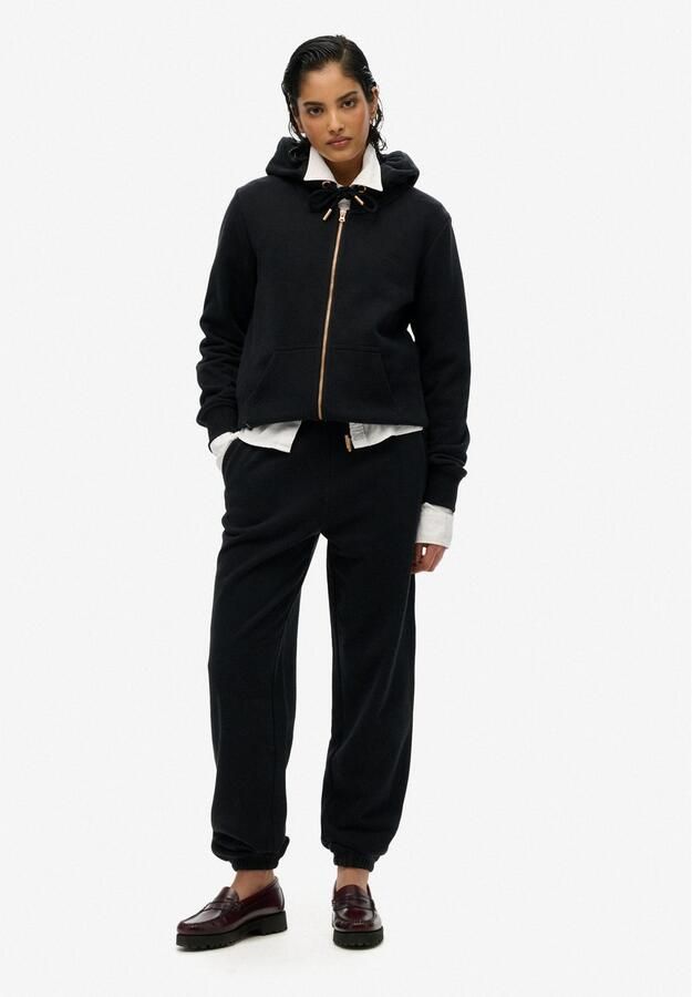 Superdry Sweater Sweatshirt à capuche zippé femme Logo Essential - Foto 4