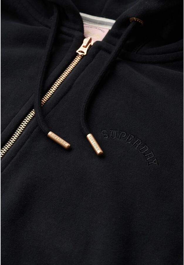 Superdry Sweater Sweatshirt à capuche zippé femme Logo Essential - Foto 2