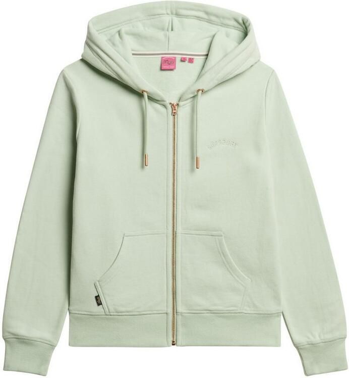 Superdry Sweater Sweatshirt à capuche zippé femme Logo Essential - Foto 7