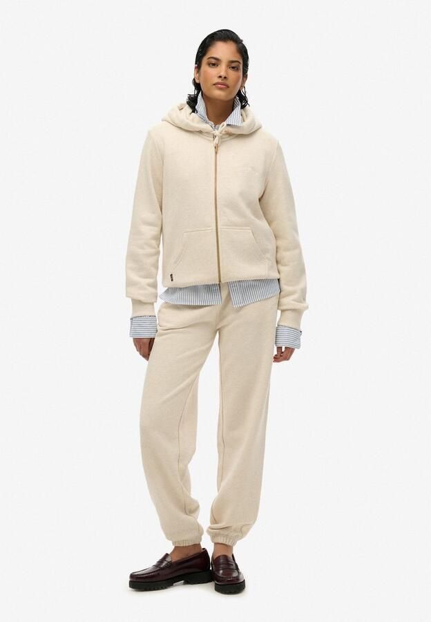 Superdry Sweater Sweatshirt à capuche zippé femme Logo Essential - Foto 3