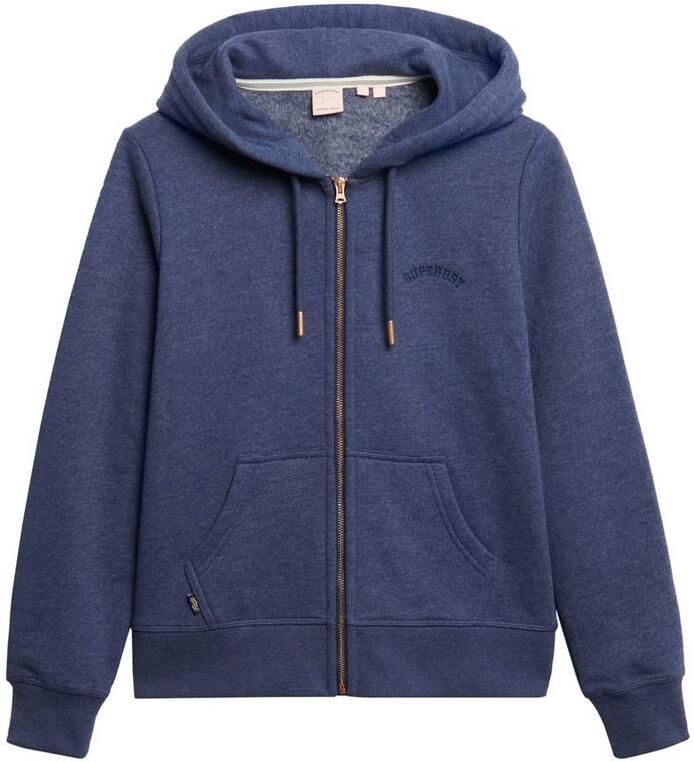 Superdry Sweater Sweatshirt à capuche zippé femme Logo Essential - Foto 5