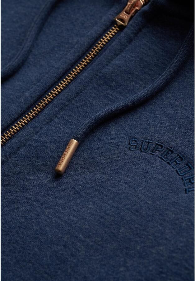 Superdry Sweater Sweatshirt à capuche zippé femme Logo Essential - Foto 2