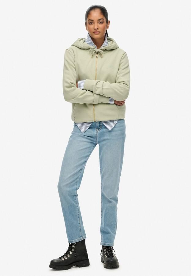 Superdry Capuchonsweatvest ESSENTIAL LOGO ZIPHOOD HB - Foto 5