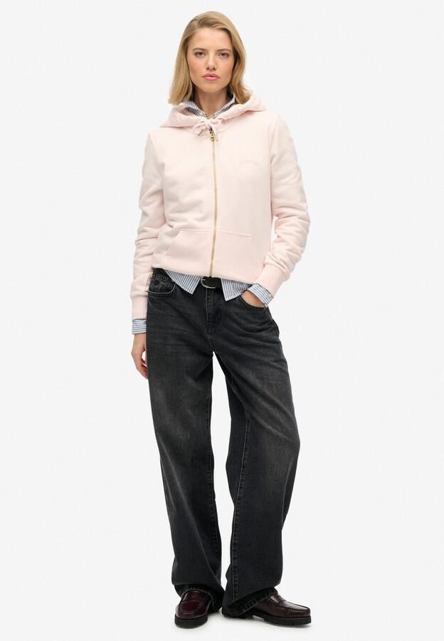 Superdry Capuchonsweatvest ESSENTIAL LOGO ZIPHOOD HB - Foto 6