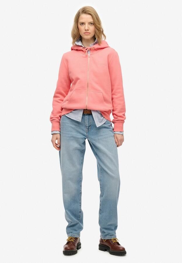 Superdry Capuchonsweatvest ESSENTIAL LOGO ZIPHOOD HB - Foto 5