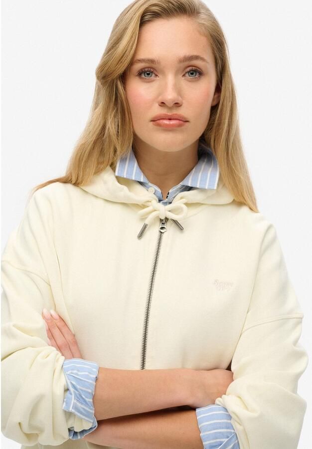 Superdry Sweater Sweatshirt à capuche zippé femme Studios