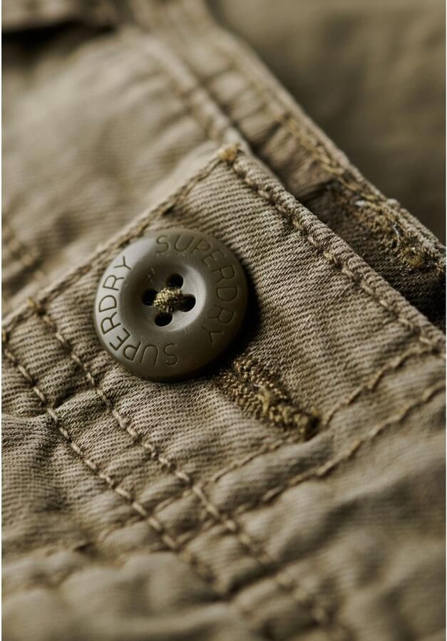 Superdry Korte cargobroek met labeldetail - Foto 3