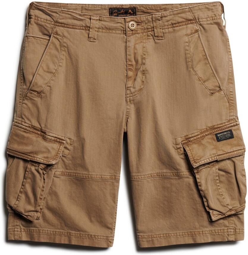 Superdry Vintage Core Cargo Short Shorts Beige Heren