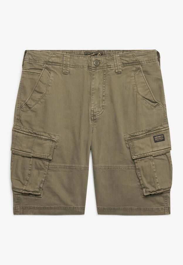 Superdry Korte cargobroek met labeldetail - Foto 8