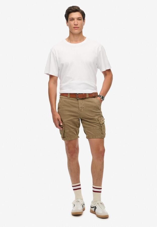 Superdry Vintage Core Cargo Short Shorts Beige Heren - Foto 8