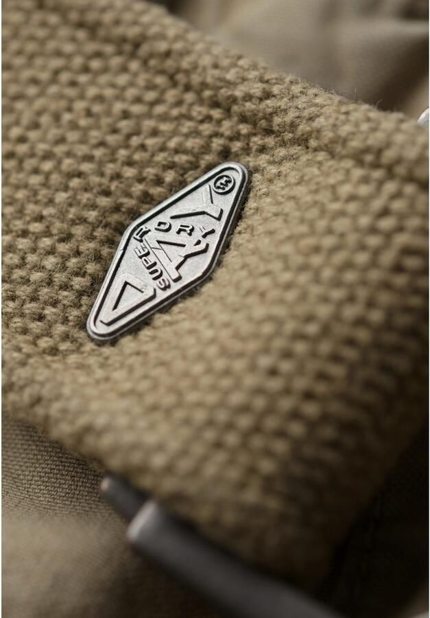 Superdry Regular fit korte cargobroek met riem model 'Heavy' - Foto 2