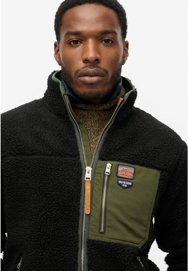 Superdry Fleecejack VINTAGE RETRO FULL ZIP FLEECE - Foto 4