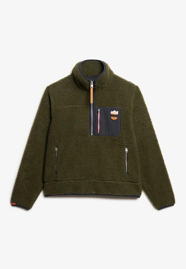 Superdry Fleecetrui VINTAGE RETRO HALF ZIP FLEECE - Foto 6