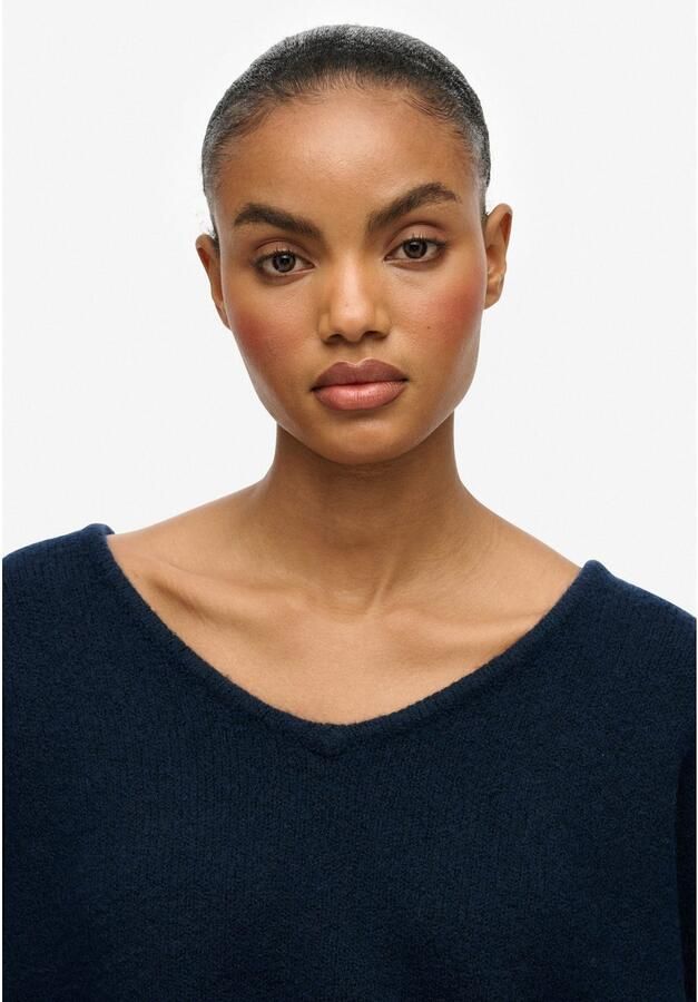 Superdry Gebreide trui BRUSHED OS V NECK JUMPER