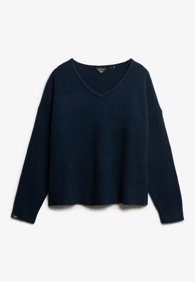 Superdry Gebreide trui BRUSHED OS V NECK JUMPER - Foto 5