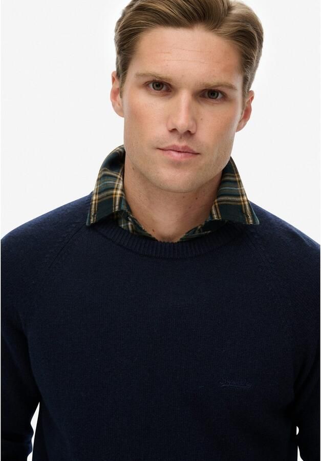 Superdry Gebreide trui WOOL BLEND JUMPER - Foto 2