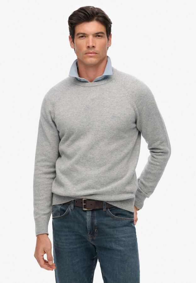 Superdry Gebreide trui WOOL BLEND JUMPER - Foto 11