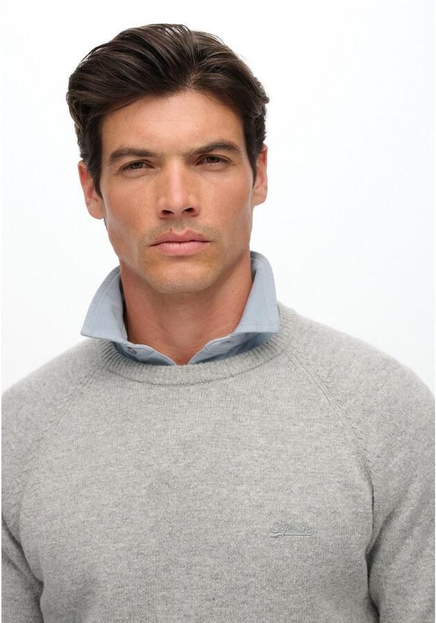 Superdry Gebreide trui WOOL BLEND JUMPER