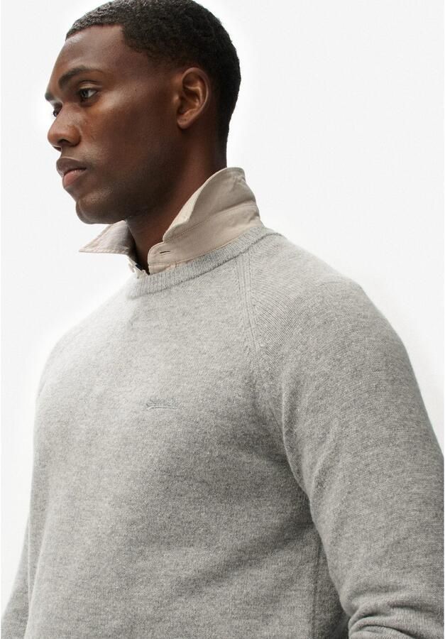 Superdry Gebreide trui WOOL BLEND JUMPER - Foto 3