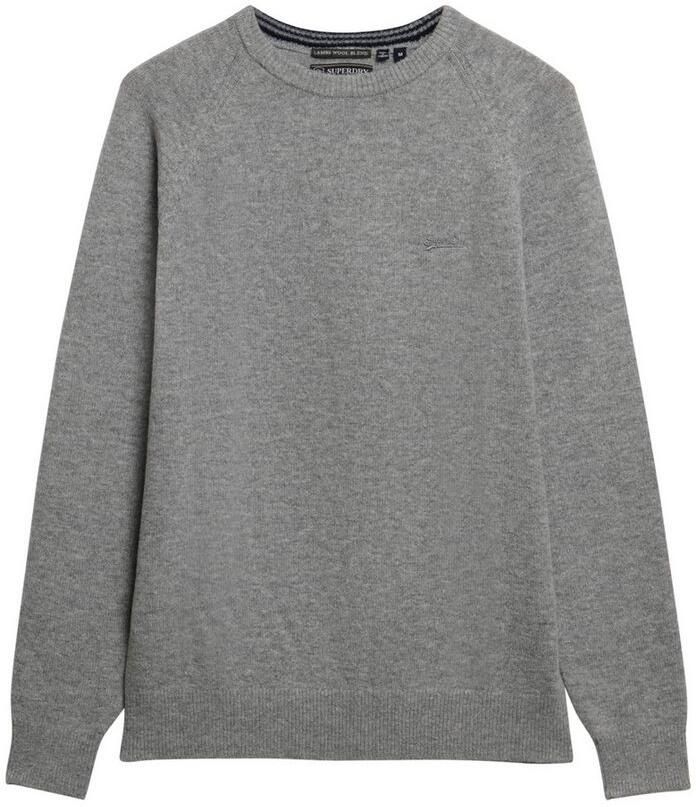 Superdry Gebreide trui WOOL BLEND JUMPER - Foto 4