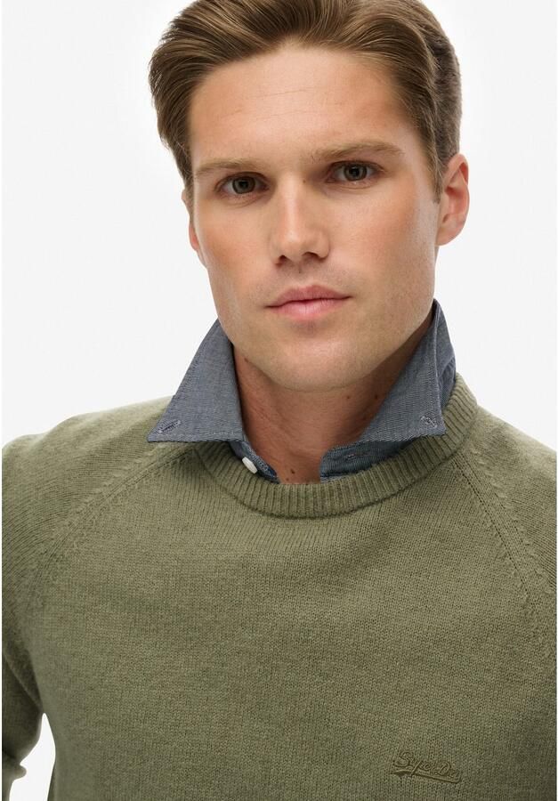 Superdry Gebreide trui WOOL BLEND JUMPER - Foto 2