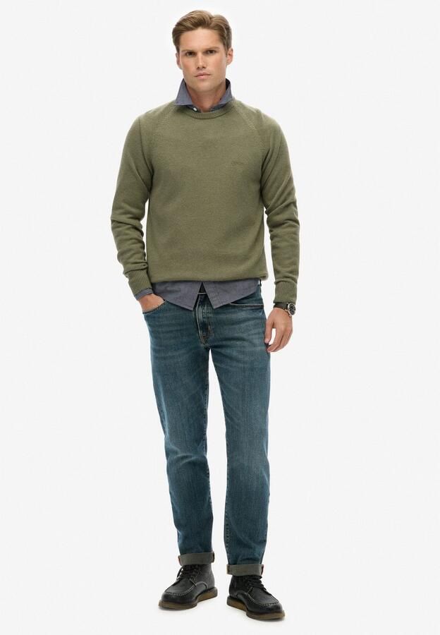 Superdry Gebreide trui WOOL BLEND JUMPER - Foto 5