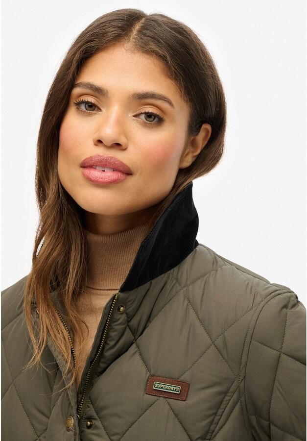 Superdry Gewatteerde jas CORD TRIMMED LINER JACKET