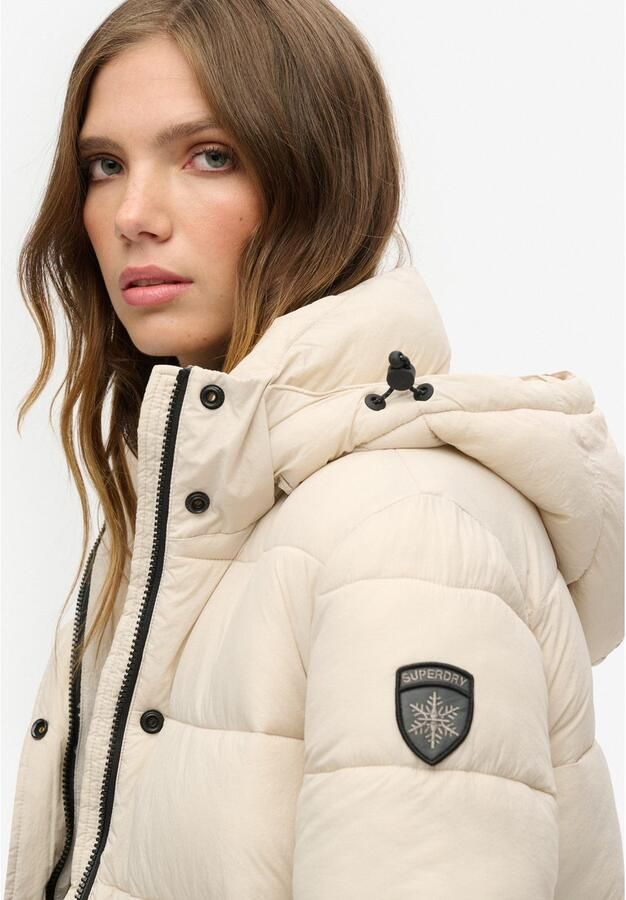 Superdry Gewatteerde jas FAUX FUR SHORT HOOD PUFFER - Foto 2