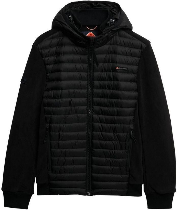 Superdry Gewatteerde jas HOOD STORM FLEECE HYBRID JKT - Foto 8