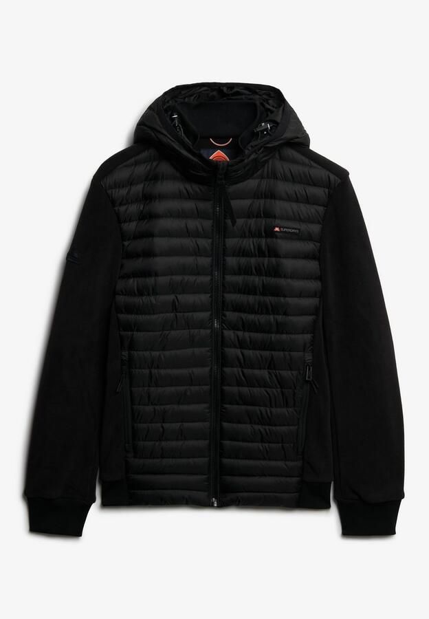 Superdry Gewatteerde jas HOOD STORM FLEECE HYBRID JKT - Foto 6