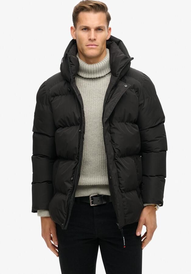 Superdry Five Baffle Hooded Sports Puffer Winterjas Heren - Foto 5