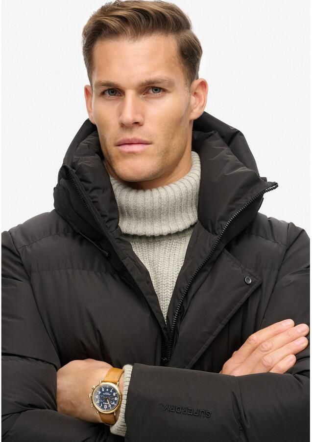 Superdry Five Baffle Hooded Sports Puffer Winterjas Heren - Foto 2