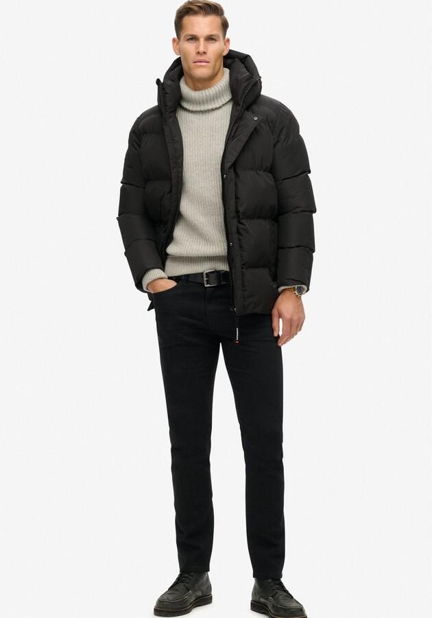 Superdry Five Baffle Hooded Sports Puffer Winterjas Heren - Foto 4