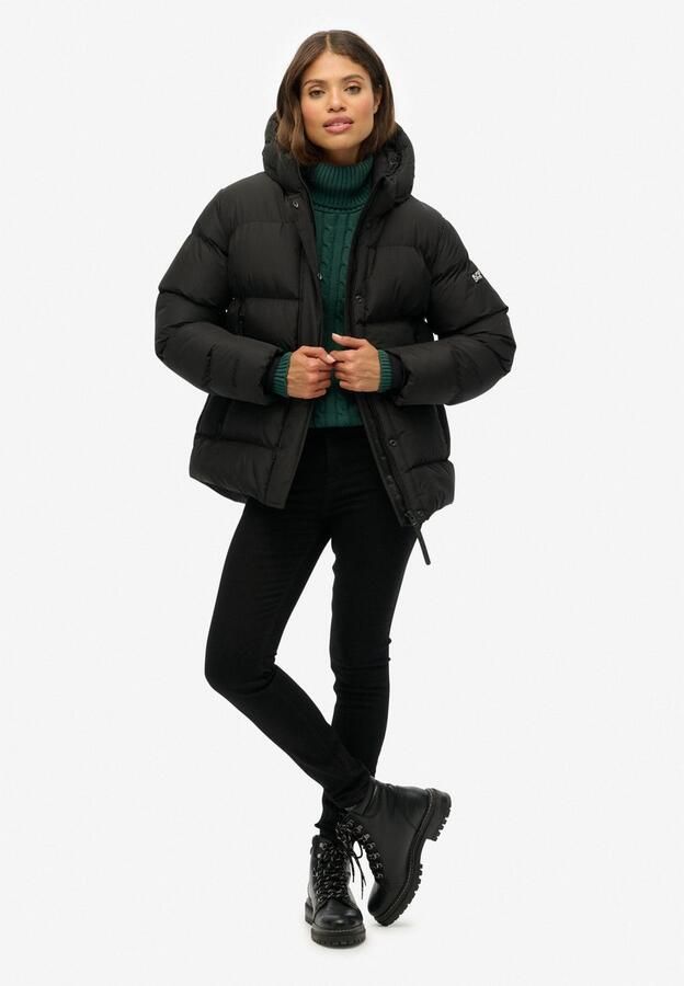 Superdry Gewatteerde jas HOODED 5 BAFFLE SPORTS PUFFER - Foto 4