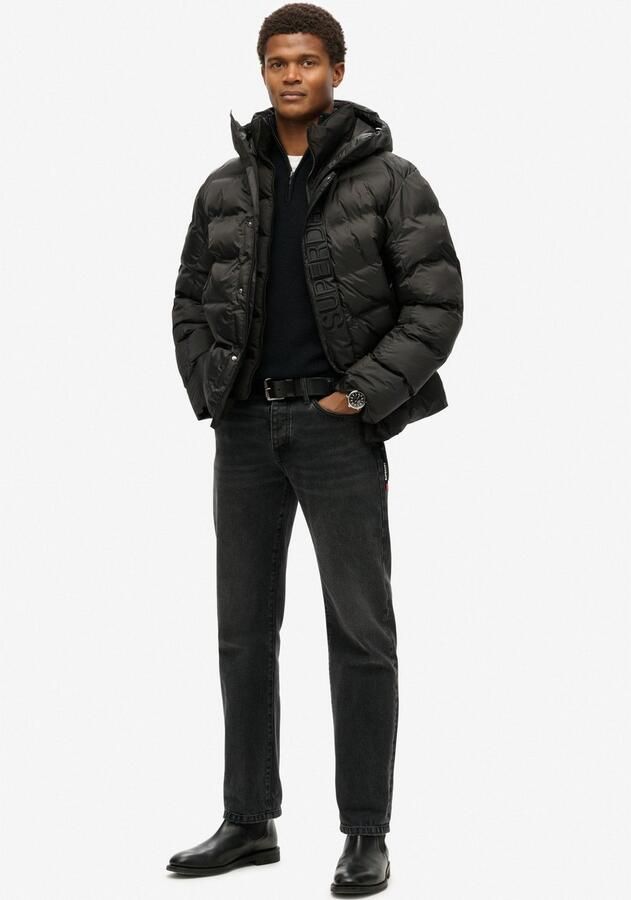 Superdry Gewatteerde jas Hooded City Graphic Puffer Jkt - Foto 4