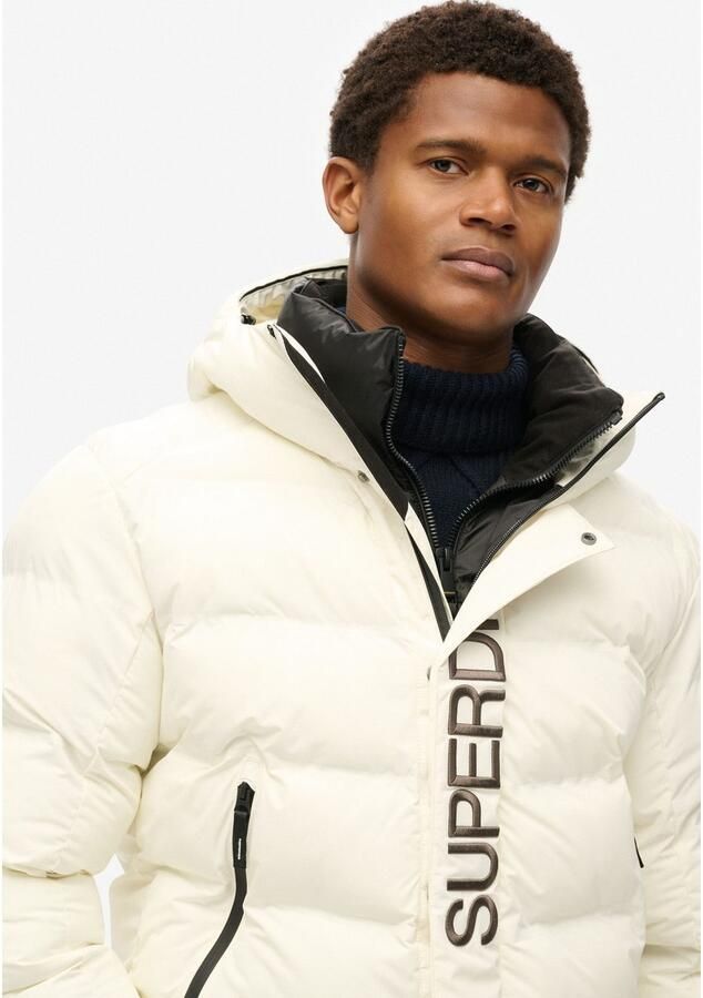 Superdry Gewatteerde jas Hooded City Graphic Puffer Jkt - Foto 2