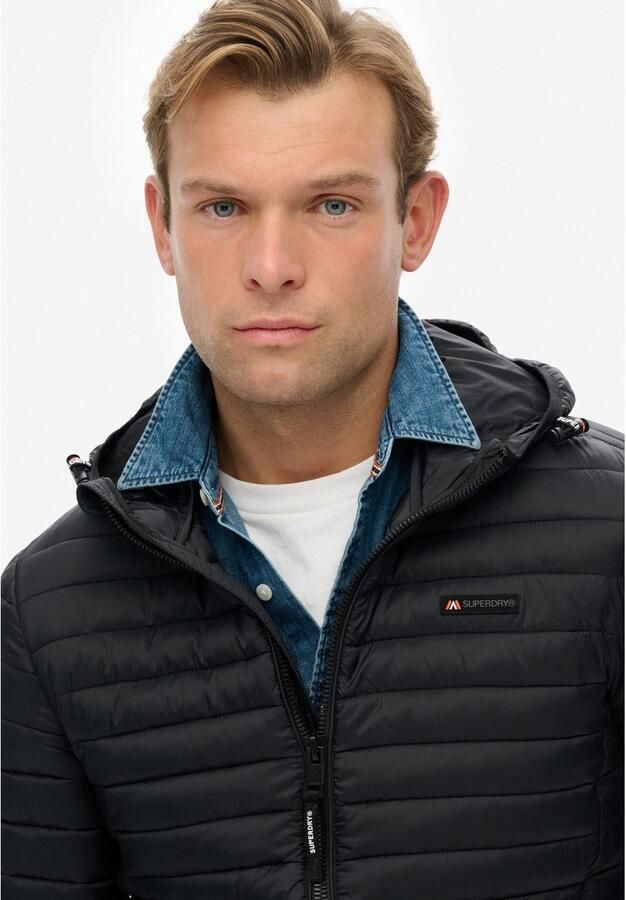 Superdry Gewatteerde jas HOODED FUJI LITE JACKET - Foto 2