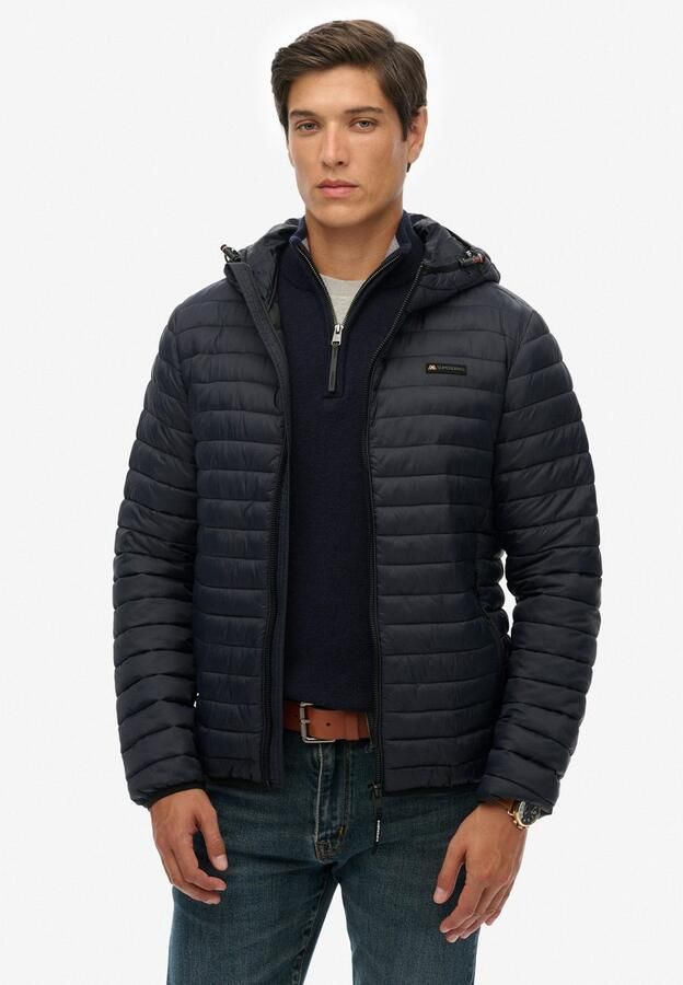 Superdry Gewatteerde jas HOODED FUJI LITE JACKET - Foto 9