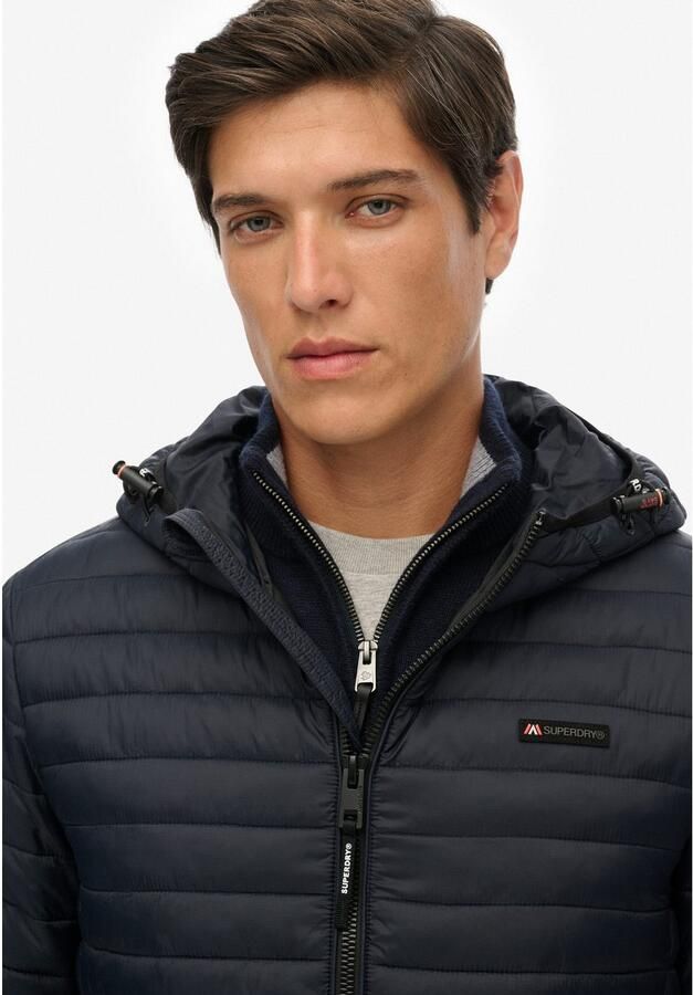 Superdry Gewatteerde jas HOODED FUJI LITE JACKET - Foto 3