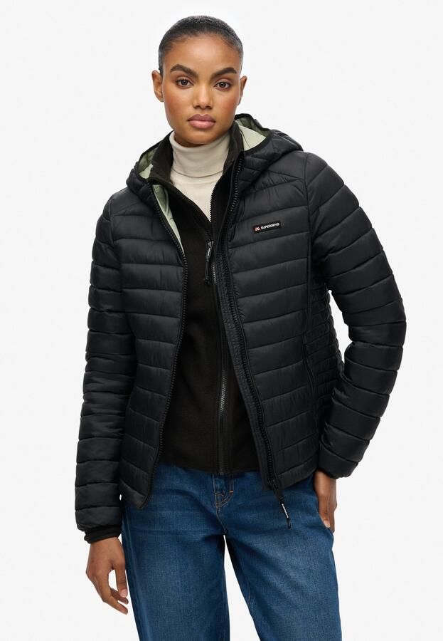 Superdry Gewatteerde jas HOODED FUJI LITE PADDED JACKET - Foto 8