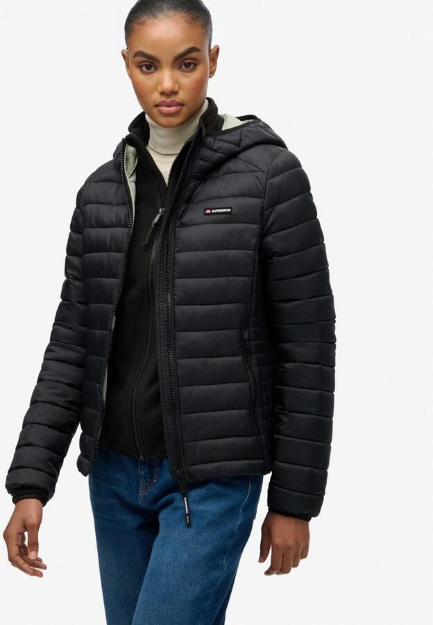 Superdry Gewatteerde jas HOODED FUJI LITE PADDED JACKET - Foto 4