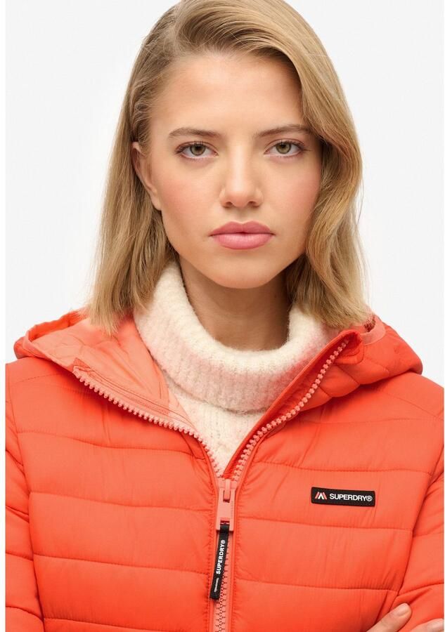 Superdry Gewatteerde jas HOODED FUJI LITE PADDED JACKET