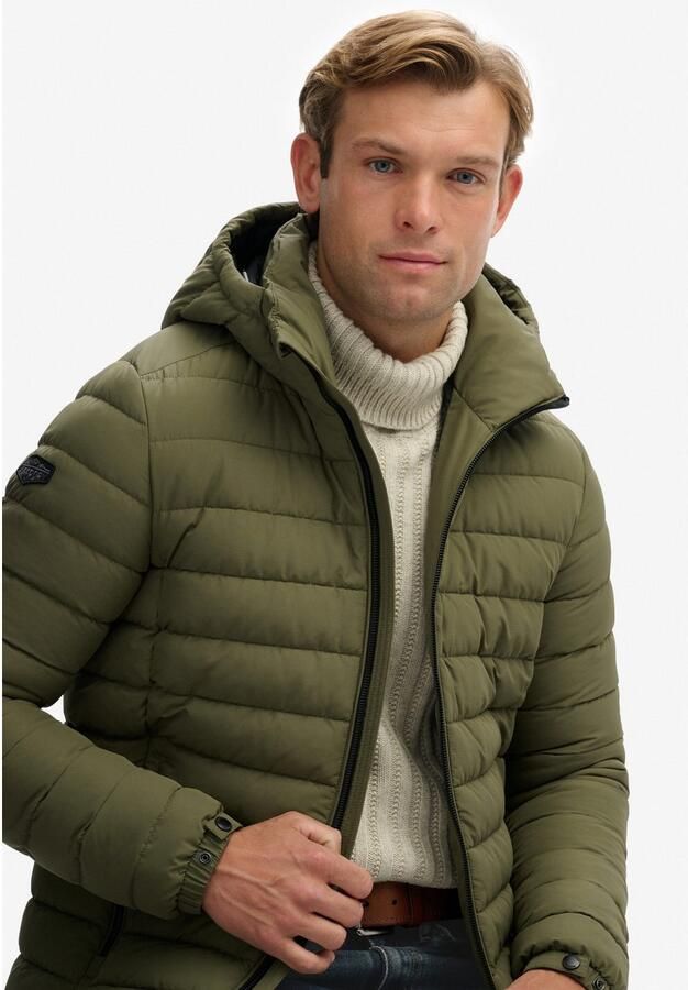 Superdry Gewatteerde jas HOODED FUJI PADDED JACKET - Foto 4