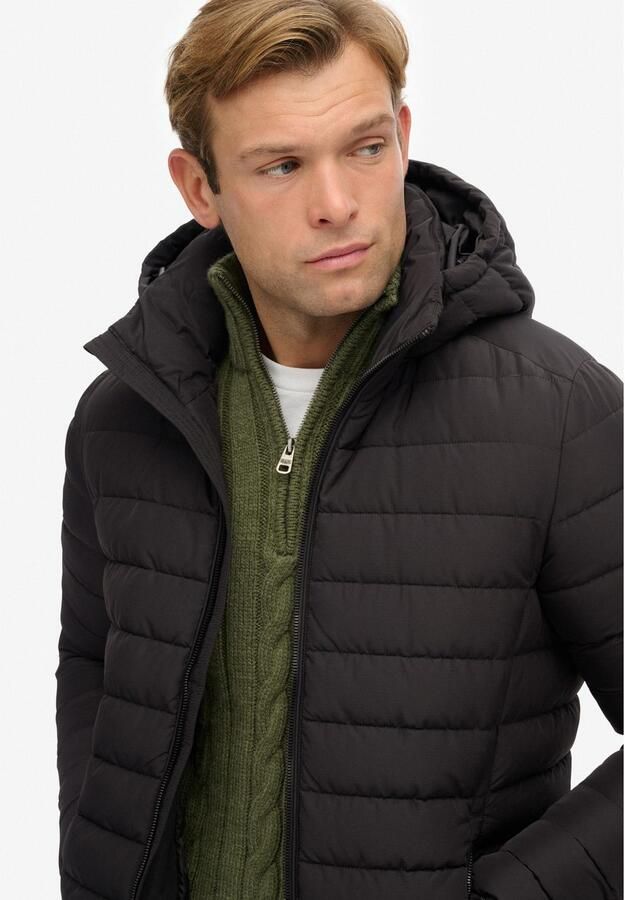 Superdry Gewatteerde jas HOODED FUJI PADDED JACKET - Foto 4