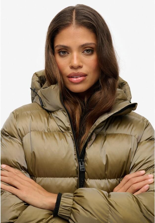 Superdry Gewatteerde jas HOODED LUXE SPORTS PUFFER - Foto 2